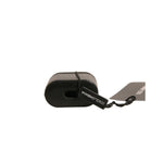 Dolce & Gabbana Black PVC Logo Print Flip Holder Airpods Case