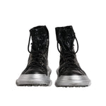 Dolce & Gabbana Black Nylon Galileo High Top Sneakers Shoes