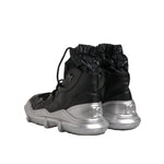 Dolce & Gabbana Black Nylon Galileo High Top Sneakers Shoes