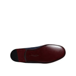 Dolce & Gabbana Blue Suede Leather Shoes Loafer Moccasin Shoes