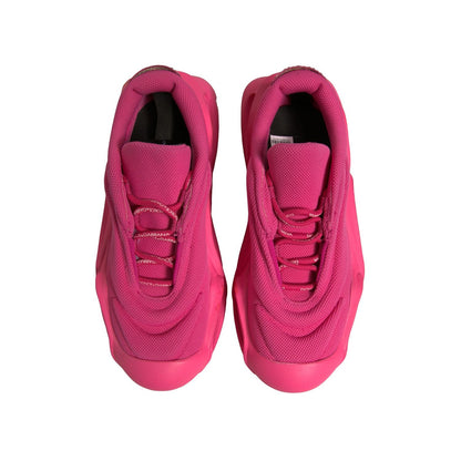 Dolce & Gabbana Pink Wave Low Top Lace Up Men Sneakers Shoes