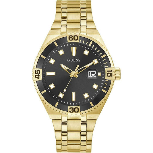 Guess Gold Stainless Steel Watch 1728,67434610848,Gold,Guess,Men,New with tags,Watches,Watches for Men - Watches Guess GUGW0330G2AC