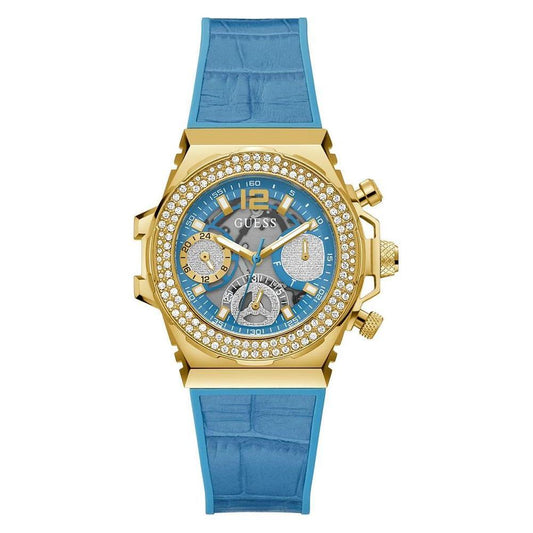 Guess Blue Synthetic Watch 1728,67434610848,Blue,Guess,New with tags,Watches,Watches for Women - Watches,Women Guess GUGW0553L3AC