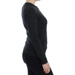 Dolce & Gabbana Gray Wool Button Cardigan Sweater