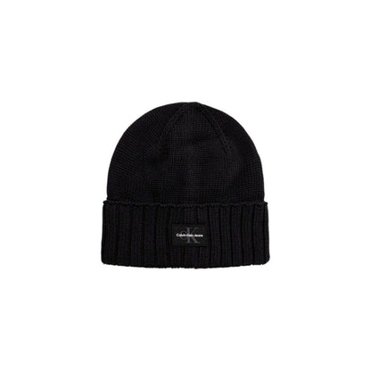 Calvin Klein Jeans Black Cotton Caps Baseball Hat