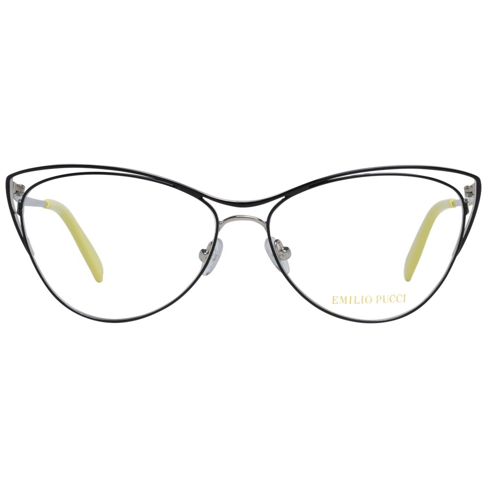 Emilio Pucci Black Metal Glasses (Frames)