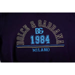 Dolce & Gabbana Blue 1984 Milano CrewNeck Sweatshirt Sweater TSH90105-48