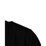 Dolce & Gabbana Black Amore Leopard Cotton Crew Neck T-shirt