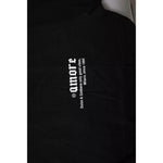 Dolce & Gabbana Black Amore Leopard Cotton Crew Neck T-shirt