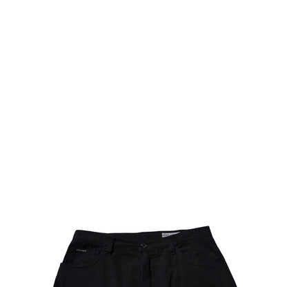 Dolce & Gabbana Dark Blue Cotton Stretch Loose Men Denim Jeans