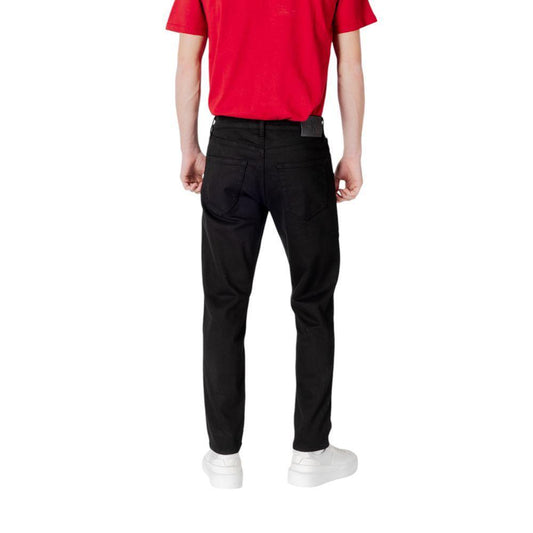 Calvin Klein Jeans Black Recycled Polyester Slim Fit Jean CA-16498500009-W33