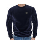Plein Sport Blue Cotton Sweater PL-1044-XXL