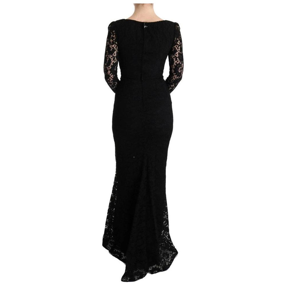 Dolce & Gabbana Black Cotton Dress