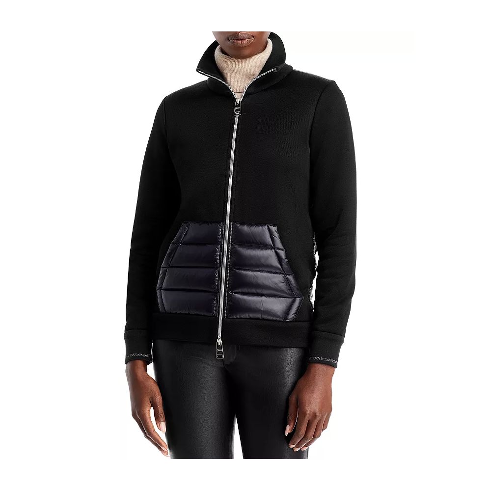Front view with bag zipped and handles upright.