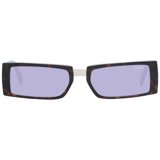 Emilio Pucci Brown Plastic Sunglasses