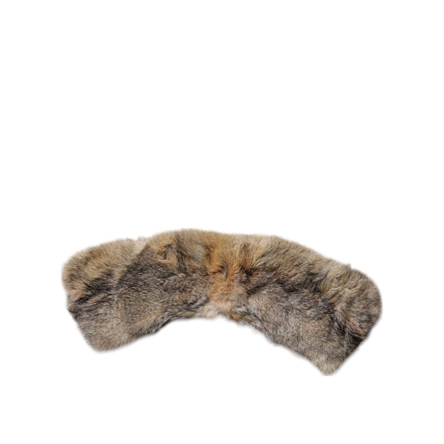 Dolce & Gabbana Brown Fur Shoulder Collar Neck Wrap Scarf