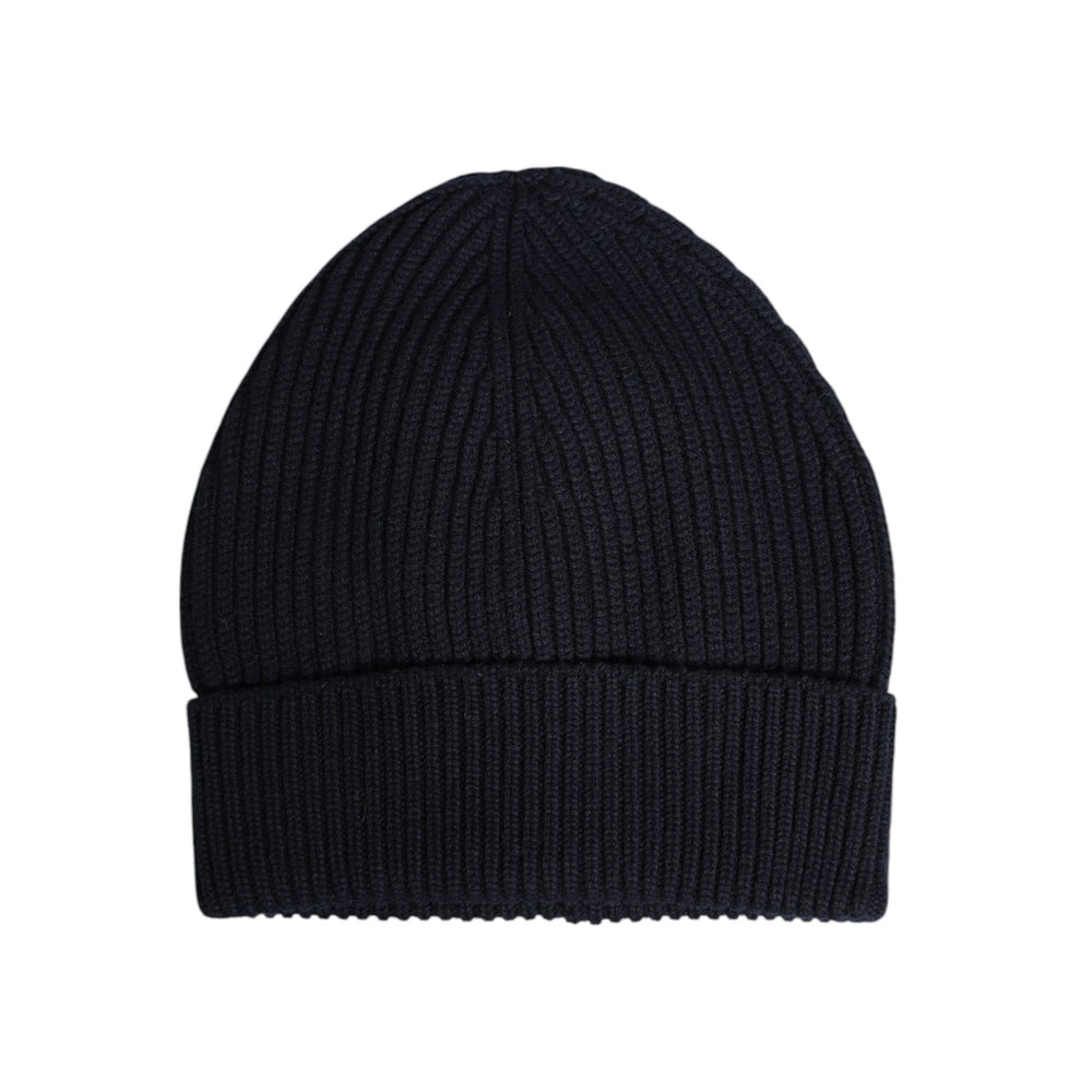 Dolce & Gabbana Black Cashmere Knitted Winter Beanie Hat HAT9735