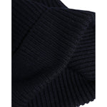 Dolce & Gabbana Black Cashmere Knitted Winter Beanie Hat HAT9735