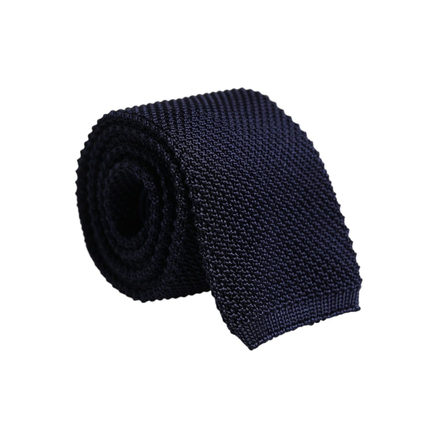 Dolce & Gabbana Dark Blue Silk Adjustable Necktie Tie KRA3425