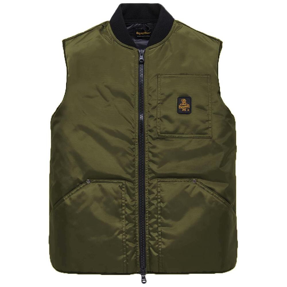 Refrigiwear Green Polyamide Men Jacket