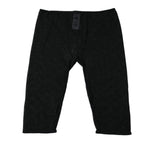 Dolce & Gabbana Black Logo Lace Lingerie Cropped Tight Underwear