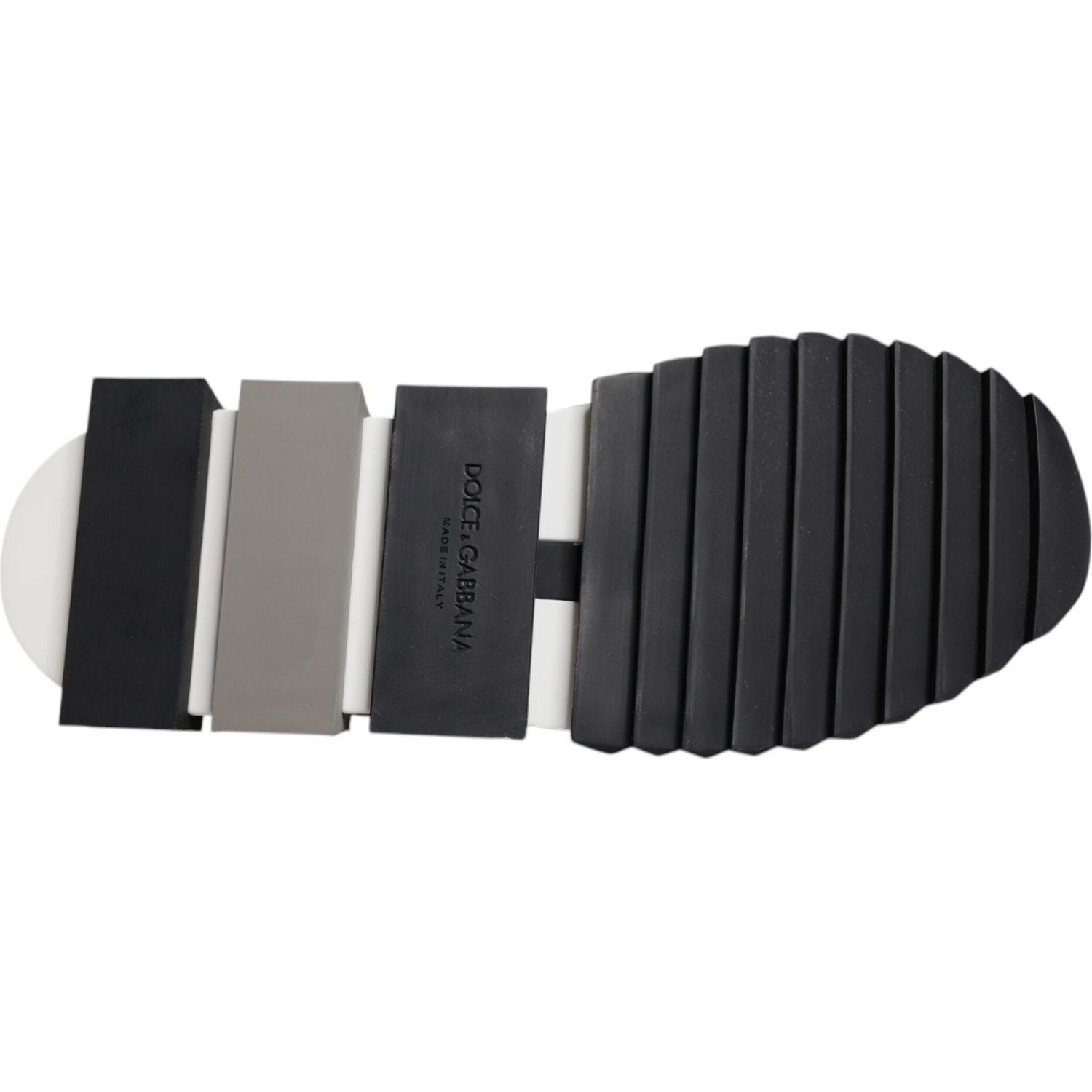 Dolce & Gabbana Black White Slip On Sorrento Sneakers Shoes