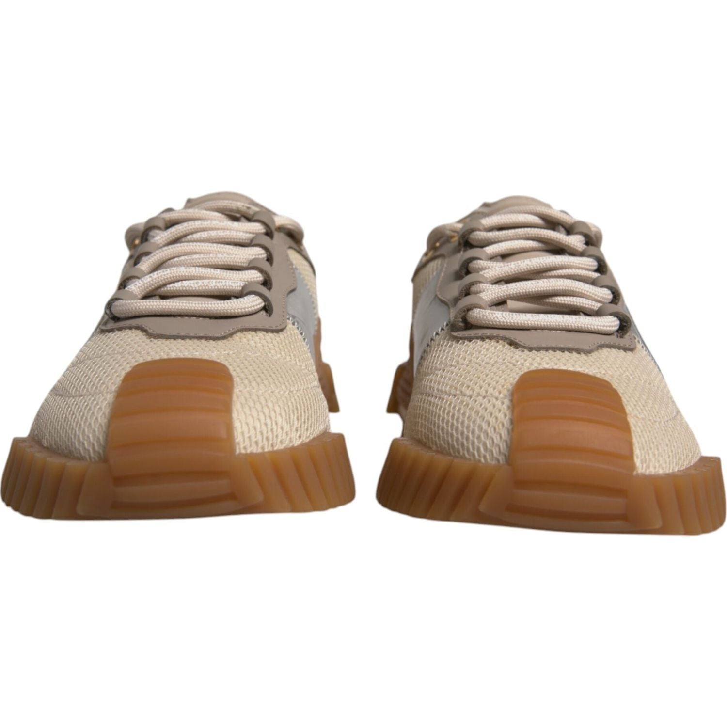 Dolce & Gabbana Multicolor Lace Up Low Top NS1 Sneakers Shoes