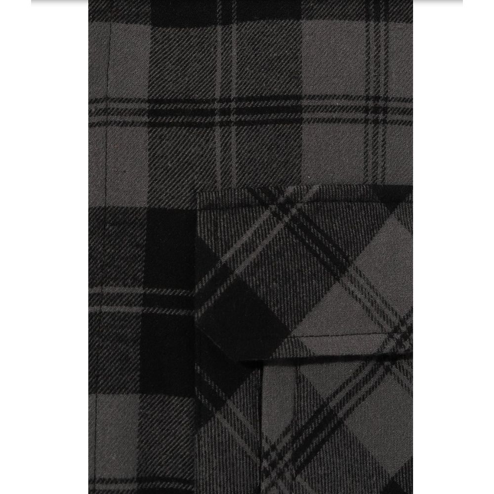 Diego Venturino Gray Cotton Jackets & Coat