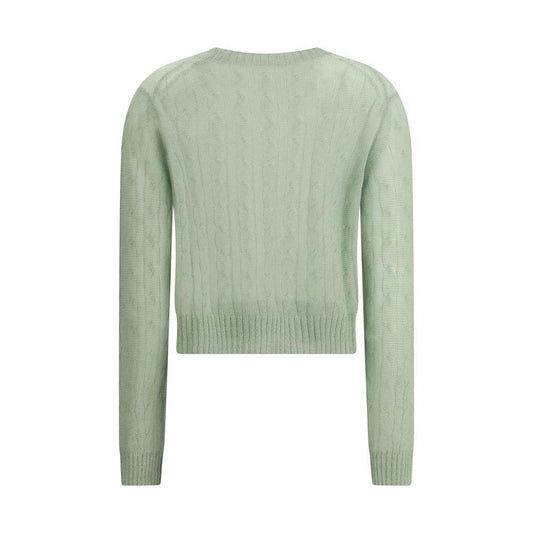 Brunello Cucinelli Mohair and wool cable knit Sweater BR-M2I778110C9738-XXL