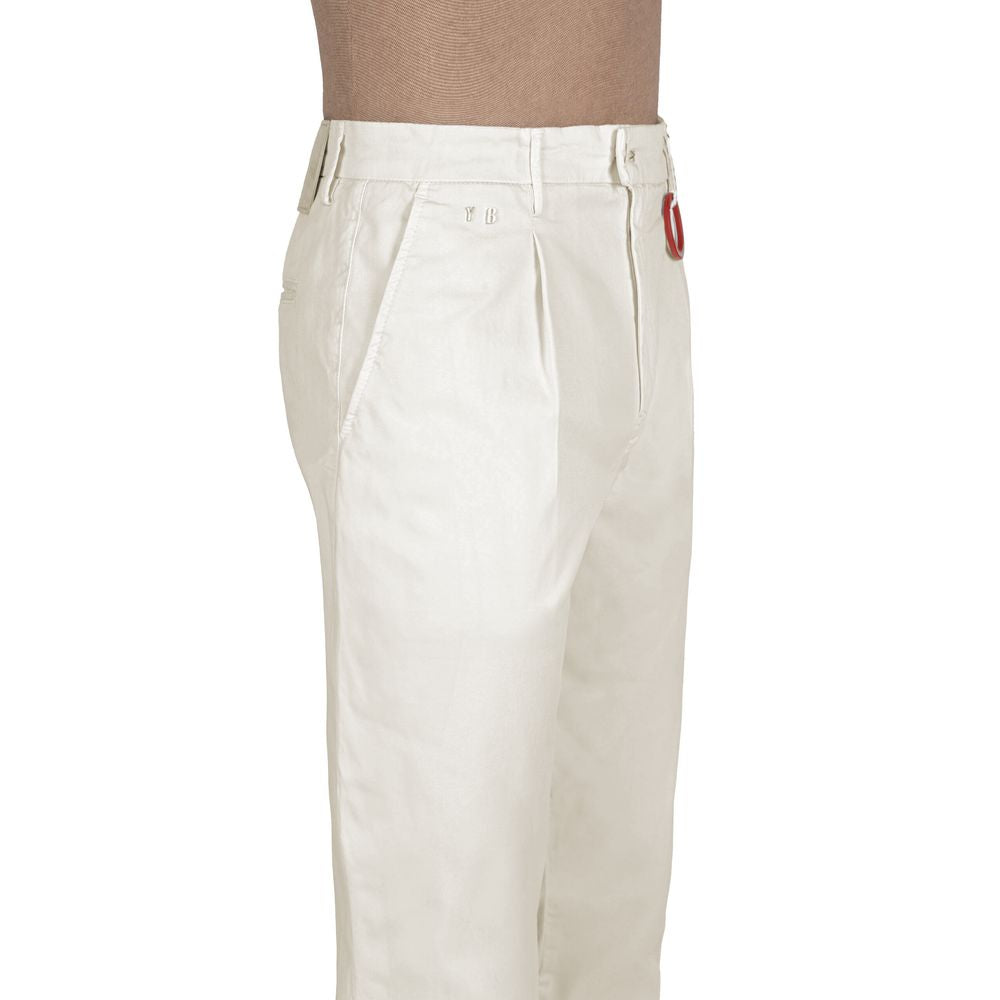 Tramarossa White Cotton Pant