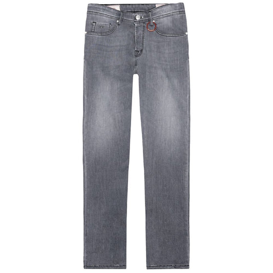 Tramarossa Gray Cotton Jeans Denim