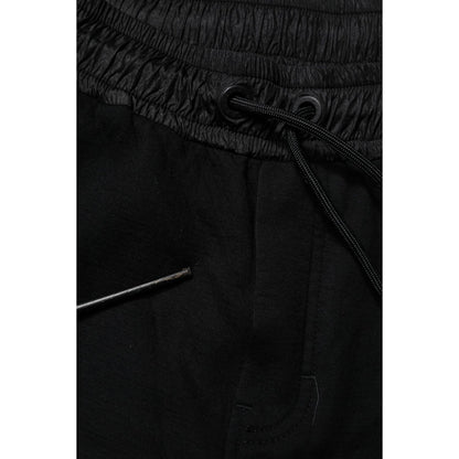 Dolce & Gabbana Black Cotton Blend Men Jogger Sweatpants Pants