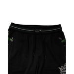 Dolce & Gabbana Black Floral King Men Jogger Sweatpants Pants