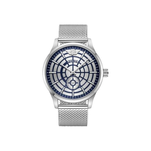 Police Gray Stainless Steel Watch 1728,67434610848,Gray,Men,New with tags,Police,Watches,Watches for Men - Watches Police POPEWJG0005204AC