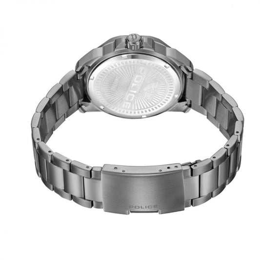 Police Gray Stainless Steel Watch 1728,67434610848,Gray,Men,New with tags,Police,Watches,Watches for Men - Watches Police POPEWJH0021403AC