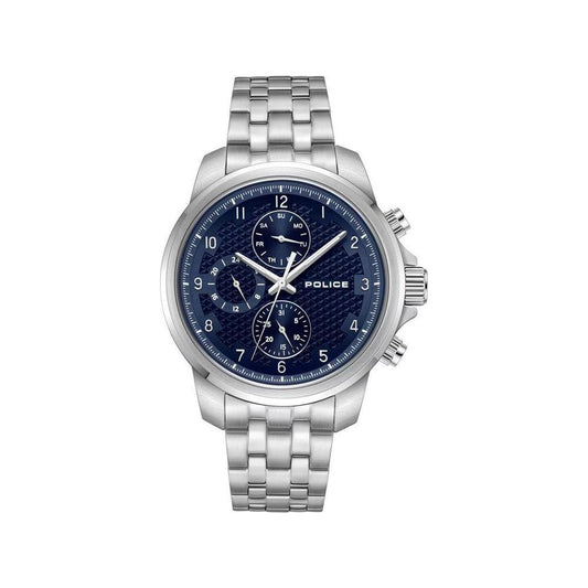 Police Gray Stainless Steel Watch 1728,67434610848,Gray,Men,New with tags,Police,Watches,Watches for Men - Watches Police POPEWJK0021505AC