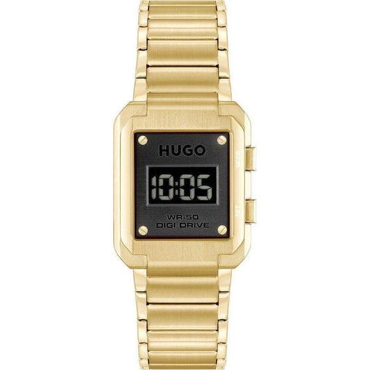 Hugo Boss Gold Stainless Steel Watch 1728,67434610848,Gold,Hugo Boss,New with tags,Unisex,Unisex Watches - Watches,Watches Hugo Boss HU1530359AC