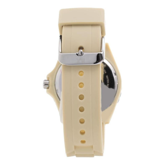 Haurex Cream Rubber Watch 1728,67434610848,Cream,Haurex,New with tags,Unisex,Unisex Watches - Watches,Watches Haurex HASC382UC1AC