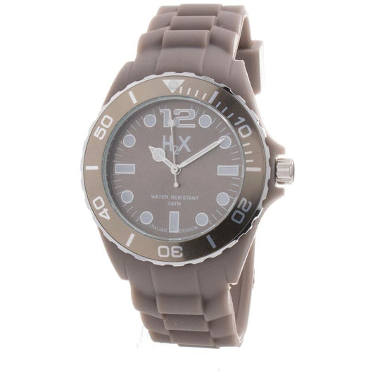 Haurex Gray Rubber Watch 1728,67434610848,Gray,Haurex,New with tags,Unisex,Unisex Watches - Watches,Watches Haurex HASG382UG2AC