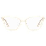 Moschino Cream Acetate Frames for women with pearl color and 54/17/140 mm measurements.