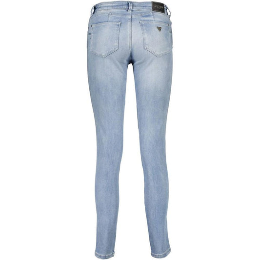 Guess Jeans Light Blue Cotton Women Jeans