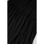 Dolce & Gabbana Black Mermaid Cut High Waist Midi Skirt