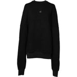 Dolce & Gabbana Black Cotton Crew Neck Sweatshirt Sweater