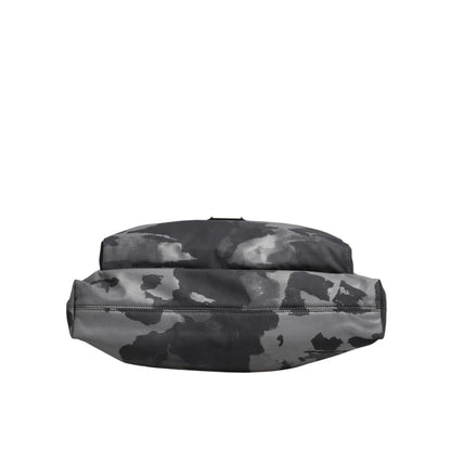 Dolce & Gabbana Gray Camo Cotton Multiple Compartments Tote Bag