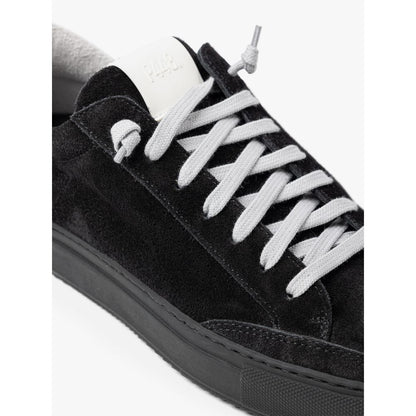 P448 Black Suede Leather Sneaker