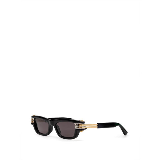 Bottega Veneta Black Haircalf Sunglass