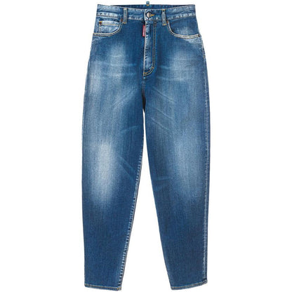 Dsquared² Blue Cotton Jeans Denim
