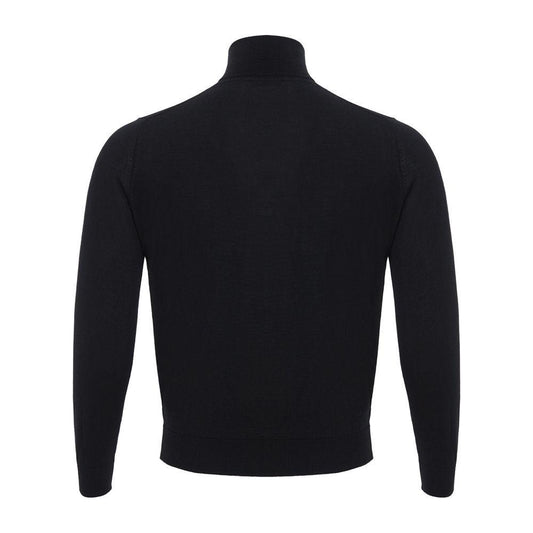 Colombo Italian Cashmere Luxury Black Sweater