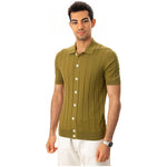 Gran Sasso Elegant Green Cotton T-Shirt for Men