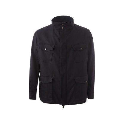 Lardini Elegant Wool Blend Men's Jacket